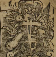 An illustration from Verdadera medicina, cirugia, y astrologia : en tres libros dividida (1607)