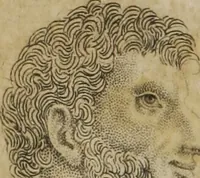 An illustration from The pocket Lavater, or, The science of physiognomy : to which is added, an inquiry into the analogy existing between brute and human physiognomy, from the Italian of Porta : embellished with 44 copperplate heads (1817)