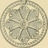 An illustration from An encyclopaedia of architecture, historical, theoretical, & practical. New ed., rev., portions rewritten, and with additions by Wyatt Papworth (1888)