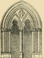 An illustration from An encyclopaedia of architecture, historical, theoretical, & practical. New ed., rev., portions rewritten, and with additions by Wyatt Papworth (1888)