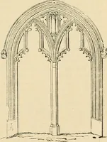 An illustration from An encyclopaedia of architecture, historical, theoretical, & practical. New ed., rev., portions rewritten, and with additions by Wyatt Papworth (1888)