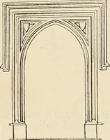 An illustration from An encyclopaedia of architecture, historical, theoretical, & practical. New ed., rev., portions rewritten, and with additions by Wyatt Papworth (1888)