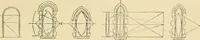 An illustration from An encyclopaedia of architecture, historical, theoretical, & practical. New ed., rev., portions rewritten, and with additions by Wyatt Papworth (1888)