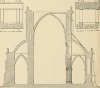 An illustration from An encyclopaedia of architecture, historical, theoretical, & practical. New ed., rev., portions rewritten, and with additions by Wyatt Papworth (1888)