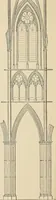 An illustration from An encyclopaedia of architecture, historical, theoretical, & practical. New ed., rev., portions rewritten, and with additions by Wyatt Papworth (1888)