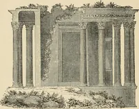 An illustration from An encyclopaedia of architecture, historical, theoretical, & practical. New ed., rev., portions rewritten, and with additions by Wyatt Papworth (1888)