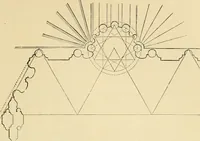 An illustration from An encyclopaedia of architecture, historical, theoretical, & practical. New ed., rev., portions rewritten, and with additions by Wyatt Papworth (1888)
