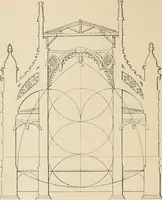 An illustration from An encyclopaedia of architecture, historical, theoretical, & practical. New ed., rev., portions rewritten, and with additions by Wyatt Papworth (1888)