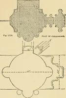 An illustration from An encyclopaedia of architecture, historical, theoretical, & practical. New ed., rev., portions rewritten, and with additions by Wyatt Papworth (1888)