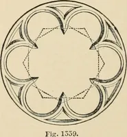 An illustration from An encyclopaedia of architecture, historical, theoretical, & practical. New ed., rev., portions rewritten, and with additions by Wyatt Papworth (1888)
