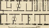 An illustration from An encyclopaedia of architecture, historical, theoretical, & practical. New ed., rev., portions rewritten, and with additions by Wyatt Papworth (1888)