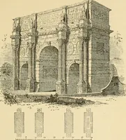 An illustration from An encyclopaedia of architecture, historical, theoretical, & practical. New ed., rev., portions rewritten, and with additions by Wyatt Papworth (1888)