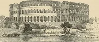An illustration from An encyclopaedia of architecture, historical, theoretical, & practical. New ed., rev., portions rewritten, and with additions by Wyatt Papworth (1888)