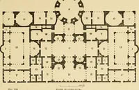 An illustration from An encyclopaedia of architecture, historical, theoretical, & practical. New ed., rev., portions rewritten, and with additions by Wyatt Papworth (1888)