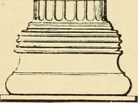 An illustration from An encyclopaedia of architecture, historical, theoretical, & practical. New ed., rev., portions rewritten, and with additions by Wyatt Papworth (1888)