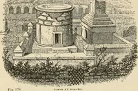 An illustration from An encyclopaedia of architecture, historical, theoretical, & practical. New ed., rev., portions rewritten, and with additions by Wyatt Papworth (1888)