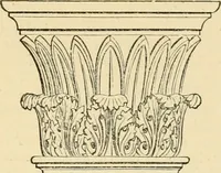 An illustration from An encyclopaedia of architecture, historical, theoretical, & practical. New ed., rev., portions rewritten, and with additions by Wyatt Papworth (1888)