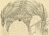 An illustration from An encyclopaedia of architecture, historical, theoretical, & practical. New ed., rev., portions rewritten, and with additions by Wyatt Papworth (1888)
