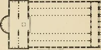 An illustration from An encyclopaedia of architecture, historical, theoretical, & practical. New ed., rev., portions rewritten, and with additions by Wyatt Papworth (1888)