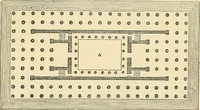 An illustration from An encyclopaedia of architecture, historical, theoretical, & practical. New ed., rev., portions rewritten, and with additions by Wyatt Papworth (1888)
