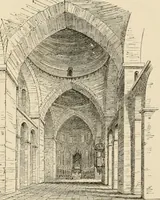 An illustration from An encyclopaedia of architecture, historical, theoretical, & practical. New ed., rev., portions rewritten, and with additions by Wyatt Papworth (1888)
