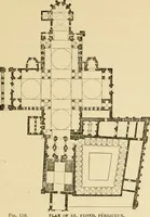 An illustration from An encyclopaedia of architecture, historical, theoretical, & practical. New ed., rev., portions rewritten, and with additions by Wyatt Papworth (1888)