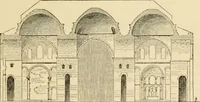 An illustration from An encyclopaedia of architecture, historical, theoretical, & practical. New ed., rev., portions rewritten, and with additions by Wyatt Papworth (1888)