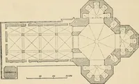 An illustration from An encyclopaedia of architecture, historical, theoretical, & practical. New ed., rev., portions rewritten, and with additions by Wyatt Papworth (1888)
