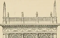 An illustration from An encyclopaedia of architecture, historical, theoretical, & practical. New ed., rev., portions rewritten, and with additions by Wyatt Papworth (1888)