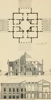 An illustration from An encyclopaedia of architecture, historical, theoretical, & practical. New ed., rev., portions rewritten, and with additions by Wyatt Papworth (1888)