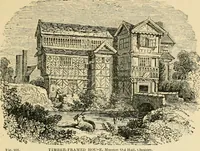 An illustration from An encyclopaedia of architecture, historical, theoretical, & practical. New ed., rev., portions rewritten, and with additions by Wyatt Papworth (1888)