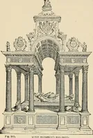 An illustration from An encyclopaedia of architecture, historical, theoretical, & practical. New ed., rev., portions rewritten, and with additions by Wyatt Papworth (1888)