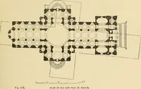 An illustration from An encyclopaedia of architecture, historical, theoretical, & practical. New ed., rev., portions rewritten, and with additions by Wyatt Papworth (1888)