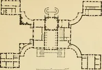 An illustration from An encyclopaedia of architecture, historical, theoretical, & practical. New ed., rev., portions rewritten, and with additions by Wyatt Papworth (1888)