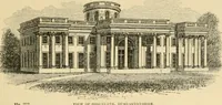 An illustration from An encyclopaedia of architecture, historical, theoretical, & practical. New ed., rev., portions rewritten, and with additions by Wyatt Papworth (1888)