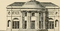 An illustration from An encyclopaedia of architecture, historical, theoretical, & practical. New ed., rev., portions rewritten, and with additions by Wyatt Papworth (1888)