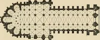 An illustration from An encyclopaedia of architecture, historical, theoretical, & practical. New ed., rev., portions rewritten, and with additions by Wyatt Papworth (1888)