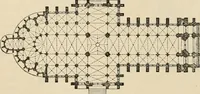 An illustration from An encyclopaedia of architecture, historical, theoretical, & practical. New ed., rev., portions rewritten, and with additions by Wyatt Papworth (1888)