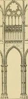 An illustration from An encyclopaedia of architecture, historical, theoretical, & practical. New ed., rev., portions rewritten, and with additions by Wyatt Papworth (1888)