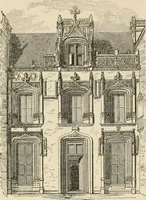 An illustration from An encyclopaedia of architecture, historical, theoretical, & practical. New ed., rev., portions rewritten, and with additions by Wyatt Papworth (1888)