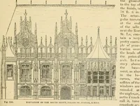 An illustration from An encyclopaedia of architecture, historical, theoretical, & practical. New ed., rev., portions rewritten, and with additions by Wyatt Papworth (1888)