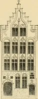 An illustration from An encyclopaedia of architecture, historical, theoretical, & practical. New ed., rev., portions rewritten, and with additions by Wyatt Papworth (1888)
