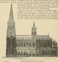 An illustration from An encyclopaedia of architecture, historical, theoretical, & practical. New ed., rev., portions rewritten, and with additions by Wyatt Papworth (1888)
