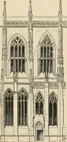 An illustration from An encyclopaedia of architecture, historical, theoretical, & practical. New ed., rev., portions rewritten, and with additions by Wyatt Papworth (1888)