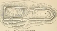An illustration from An encyclopaedia of architecture, historical, theoretical, & practical. New ed., rev., portions rewritten, and with additions by Wyatt Papworth (1888)