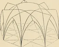 An illustration from An encyclopaedia of architecture, historical, theoretical, & practical. New ed., rev., portions rewritten, and with additions by Wyatt Papworth (1888)