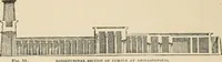 An illustration from An encyclopaedia of architecture, historical, theoretical, & practical. New ed., rev., portions rewritten, and with additions by Wyatt Papworth (1888)