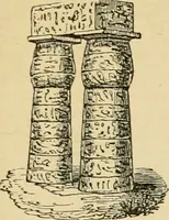 An illustration from An encyclopaedia of architecture, historical, theoretical, & practical. New ed., rev., portions rewritten, and with additions by Wyatt Papworth (1888)