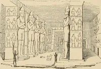 An illustration from An encyclopaedia of architecture, historical, theoretical, & practical. New ed., rev., portions rewritten, and with additions by Wyatt Papworth (1888)