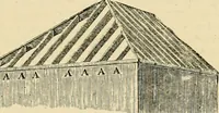 An illustration from An encyclopaedia of architecture, historical, theoretical, & practical. New ed., rev., portions rewritten, and with additions by Wyatt Papworth (1888)
